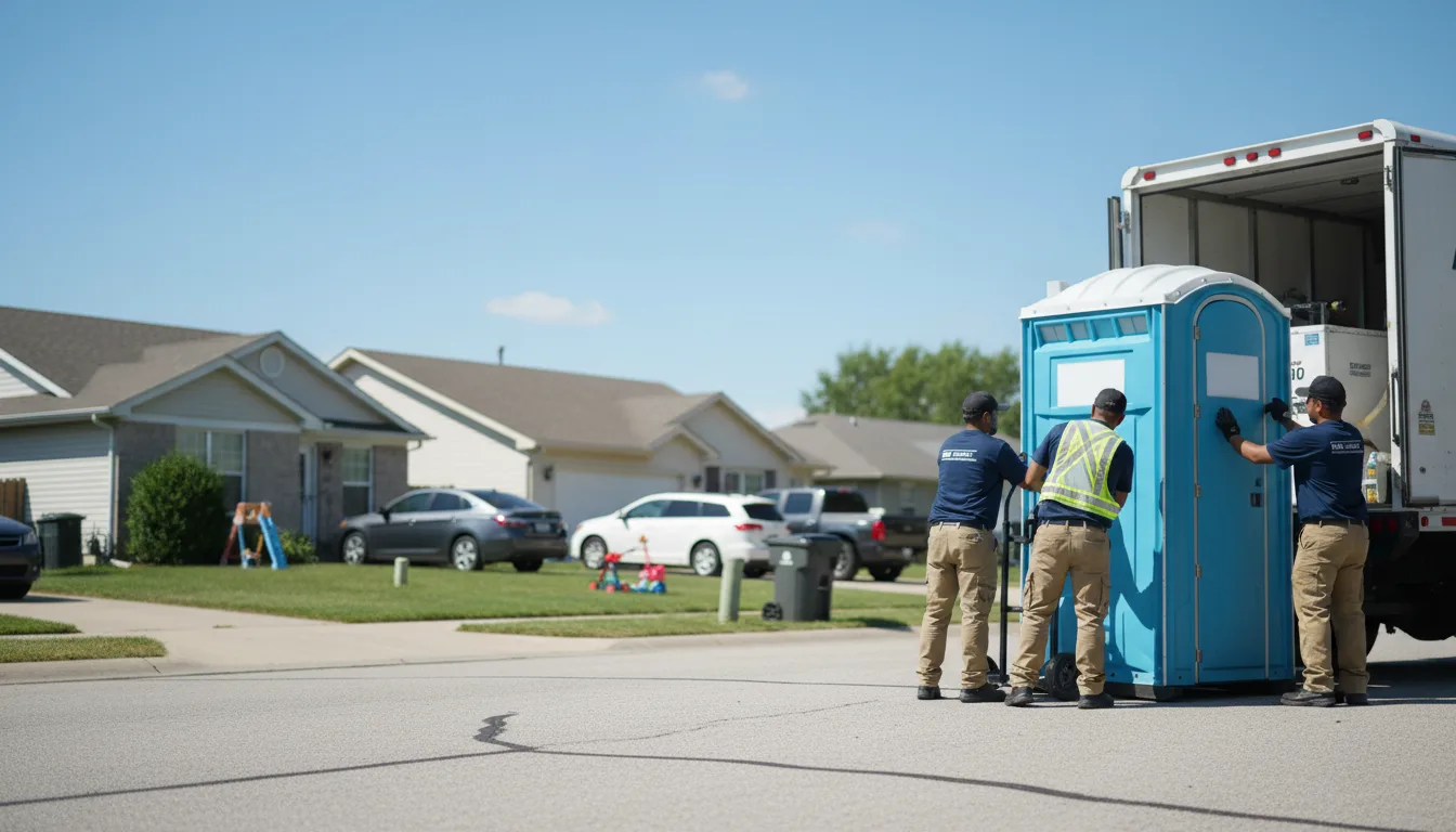 Standard Porta Potty Rentals in Evansville, AR near me